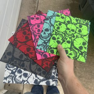 Skull Pattern Infused Kydex