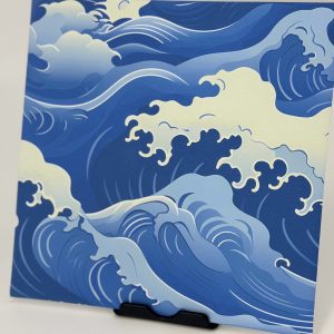 Waves Infused Kydex Print