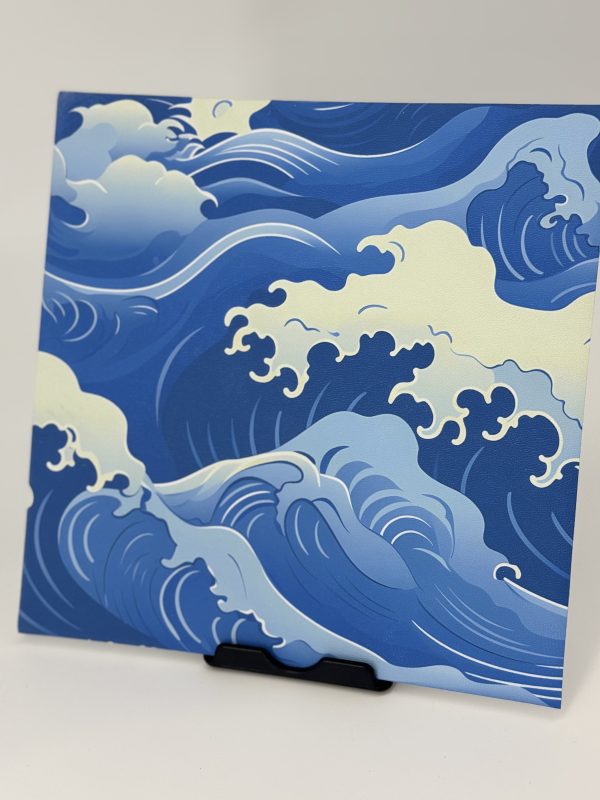 Waves Infused Kydex Print