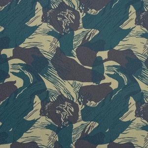 Rhodesian Brushstroke Camo Infused Kydex Print