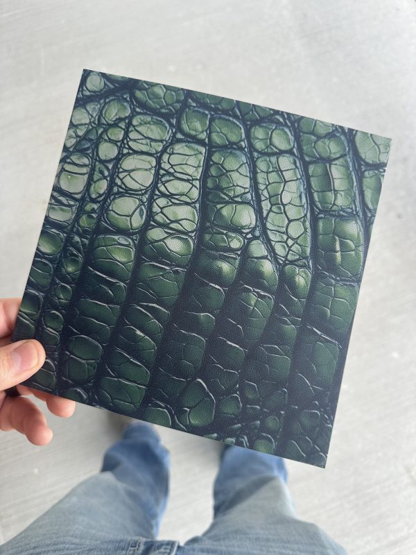 Alligator Infused Kydex Print