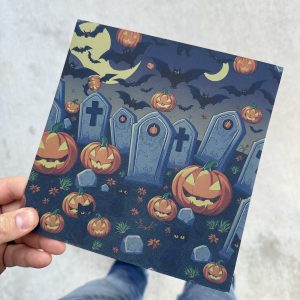 Halloween Infused Kydex Print