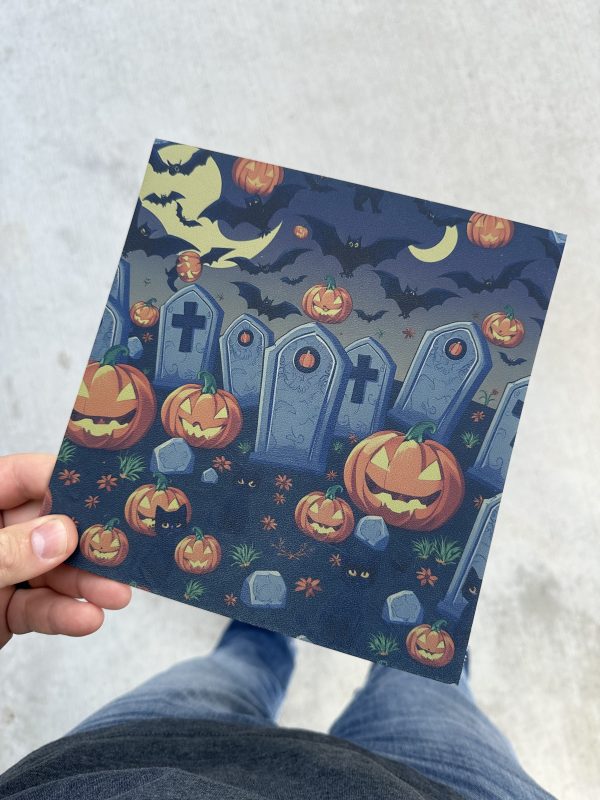 Halloween Infused Kydex Print